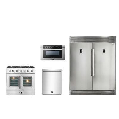 Forno 4-piece French Door Kitchen Appliance Package in Stoves, Ovens & Ranges