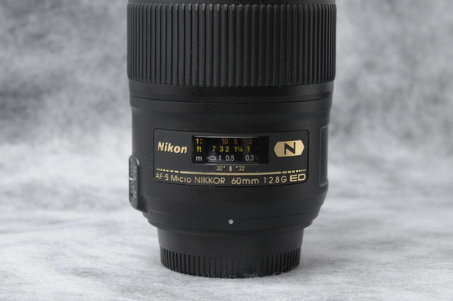 AF-S Micro NIKKOR 60mm F2.8G ED + Lens Bag Nikon Lens (ID: 1658) in Cameras & Camcorders