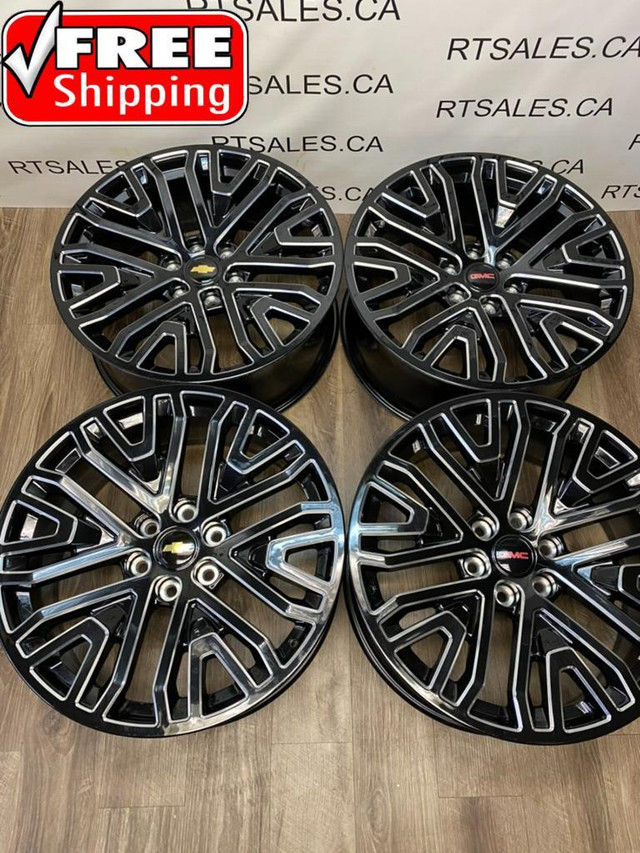 20 inch New rims 6x139 GMC Chevy 1500 Free shipping in Tires & Rims