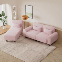 Latitude Run® Drossart 2 - Piece Upholstered Sofa & Chaise