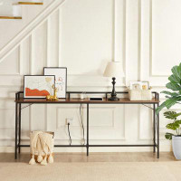17 Stories Deryngal 70.9'' Console Table