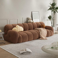 Crafts Design Trade 82.68" Green 100% Polyester Standard Sofa