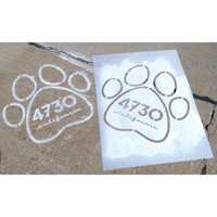 Custom Shape Stencils - Parking Lot Stencil, Numbers, Alphabets and more.