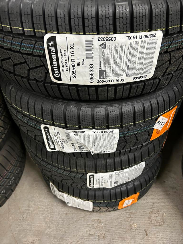 4 Brand New Continental WinterContact TS860 S SSR Runflats  205/60R16 Winter.$70 REBATE!! in Tires & Rims in Ottawa / Gatineau Area - Image 2