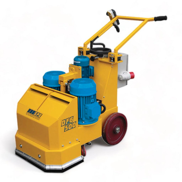 HOC DFG500 BARTELL SPE TWIN HEAD CONCRETE GRINDER + FREE SHIPPING + 1 YEAR WARRANTY in Power Tools