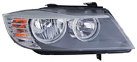 Head Lamp Passenger Side Bmw 3 Series Sedan 2009-2011 Halogen High Quality , BM2519123