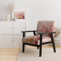 Winston Porter Apple Blossom Harmony VI - Upholstered Traditional Arm Chair