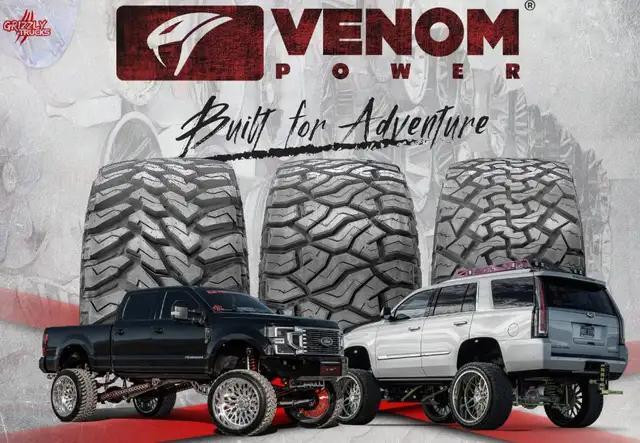 33 35 37 Venom Power Tires !! Mud Tires RT Tires Rugged All Terrains in 10 PLY! FREE SHIPPING!!! in Tires & Rims