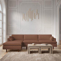 Ebern Designs Laine 112" Wide Sofa & Chaise