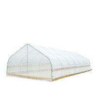 NEW 12X30 FT & 12X20 FT LARGE METAL FRAME WALK IN TUNNEL GREENHOUSE 1230GH