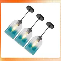 Latitude Run® Pendant Lighting For Kitchen Island, Adjustable Modern Pendant Light Fixture, Blue Pendant Lights Industri