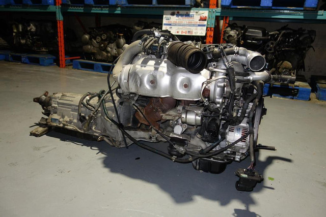 2JZ JDM Toyota Aristo Supra Lexus GS300 IS300 2JZGTE VVTi Twin Turbo Engine Auto Transmission ECU 2JZ-GTE Swap in Engine & Engine Parts - Image 4