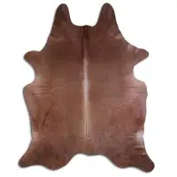 Foundry Select NATURAL HAIR ON Cowhide RUG CARAMEL 3 - 5 M GRADE A