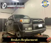 Brakes Replacement Starts At $299 and Up | Pads & Rotors
