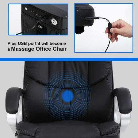 NEW HOME &amp; OFFICE MASSAGE COMPUTER LEATHER CHAIR 512428 in Other in Alberta - Image 4