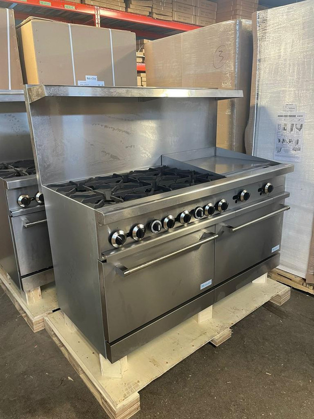 Commercial 6 Burners with 24 Griddle Stove Top Range in Other Business & Industrial - Image 2