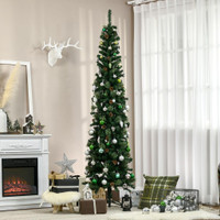 Christmas Tree 22.75" x 22.75" x 88.5" Green