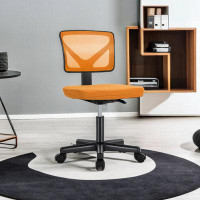 Inbox Zero Mesh Desk Chair With Ergonomic Lumbar Support And Adjustable Height