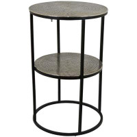 17 Stories Sicario 24 Inch Plant Stand Table With 1 Shelf