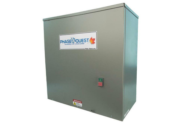 Phase Quest Rotary Phase Converter | Power Converter | Transformers in Other Business & Industrial in Greater Vancouver Area - Image 3