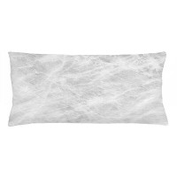East Urban Home Marble Indoor/Outdoor Abstract Lumbar Pillow Cover