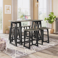 Farm on table 4 - Person Counter Height Dining Set