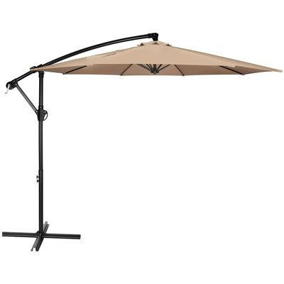 Arlmont & Co. 10Ft Offset Umbrella in Patio & Garden Furniture