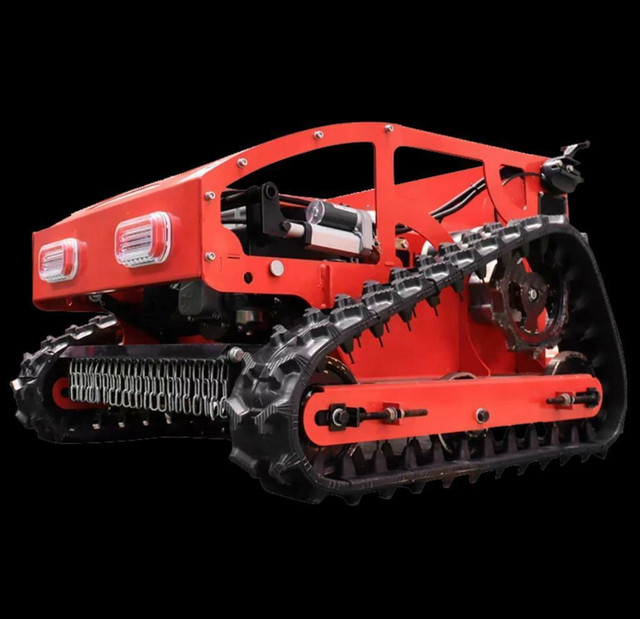 Finance available: Brand new Small crawler remote control mower Tracked All Terrain Remote Control Robot  Mowing Machine in Lawnmowers & Leaf Blowers - Image 4