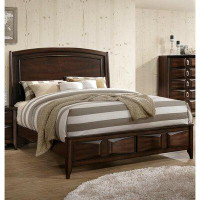 World Menagerie Crispin Lined Wooden King Standard Bed