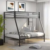 Isabelle & Max™ Kampyli Twin over Full Standard Bunk Bed by Isabelle & Max