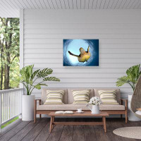 Dovecove Henry Jager Green Turtle In Snells Window Outdoor  Canvas