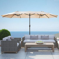 Etta Avenue™ Sinason Pierpoint 108'' Umbrella with Vented Canopy