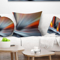 Made in Canada - The Twillery Co. Abstract Rays of Speed Large Lines Pillow