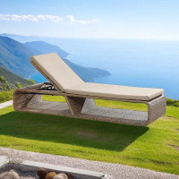Bayou Breeze Benhart 25.59'' Wide Outdoor Patio Sofa with Cushions