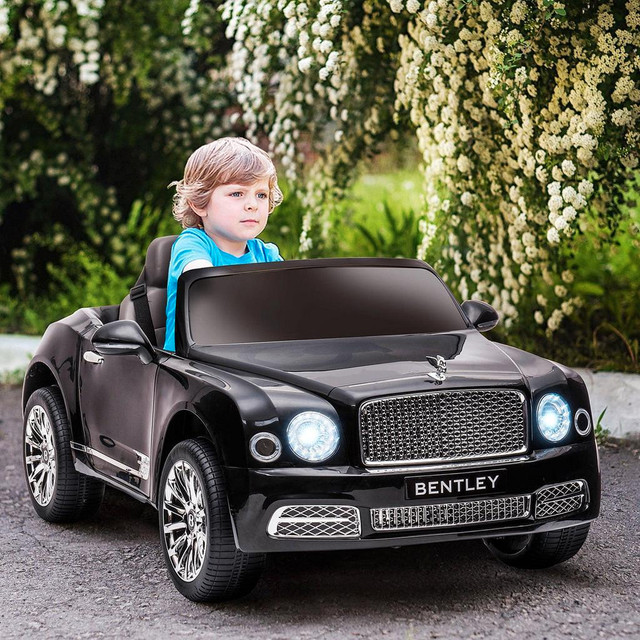 12V ELECTRIC RIDE ON CAR WITH PARENT CONTROL, BATTERY POWERED CAR WITH LED LIGHTS, MP3, HORN, MUSIC, 2 MOTORS, FOR 37-72 in Toys & Games