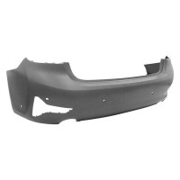 BMW 3-Series Sport 330I/330E Sedan Rear Bumper Without M-Package & With Sensor Holes & With PDC Holes - BM1100439