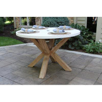 Birch Lane™ Fleur Concrete Outdoor Dining Table