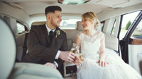 WEDDING LIMO LIMOUSINE RENTAL - ROLLS ROYCE PHANTOM