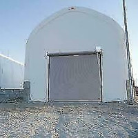 New White Garage 10 x 10 Roll-up Doors, Perfect for Barn, Quonset, Pole Barn, Outbuilding, Shop