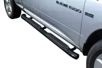 Westin Pro Traxx 4 Oval Black Side Step Bars | Dodge RAM F150 F250 Silverado Sierra Tundra Tacoma Titan Colorado Canyon