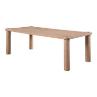 AllModern Ludo 88" Solid Wood Oak Dining Table