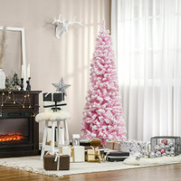 Christmas Tree 25.5" x 25.5" x 70.75" Pink