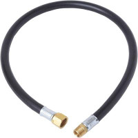 Flame King Flame King Thermo Plastic Hose Assembly For LP and Natural Gas, 32 Inch, 3/8 Inch in Diameter