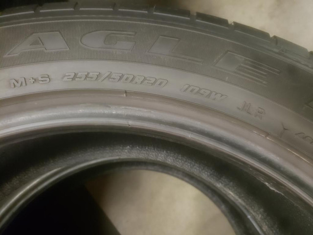 (W42A) 2 Pneus Ete - 2 Summer Tires 255-50-20 Goodyear 5/32 in Tires & Rims in Greater Montréal - Image 4