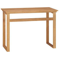 Millwood Pines TDC Desk 39.4"x17.7"x29.5" Solid Teak Wood