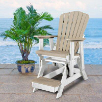 Outdoor Leisure Products Plastic Adirondack Chair