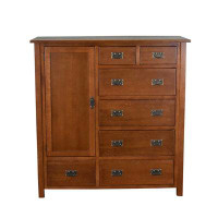 Wildon Home® Vernell 7 Drawer 50" W Solid Wood Combo Dresser