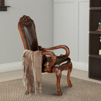 Lark Manor Caruthers Upholstered Arm Chair