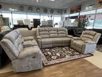 Fabric Recliner Sofa Set on Sale !! Huge Recliner Sale !!