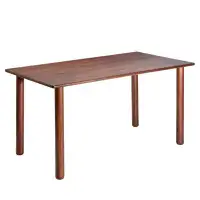 Joss & Main Madrigal 6 Seating 62" Wide Rectangular Solid Wood Dining Table